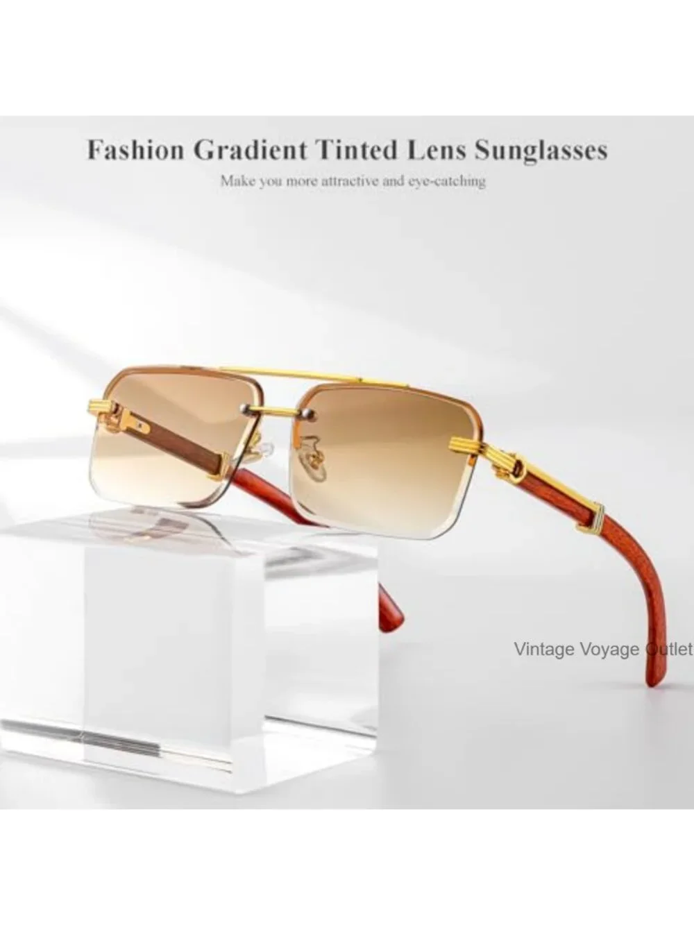 N/A rimless rectangle